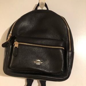 Coach medium pebble Charlie backpack